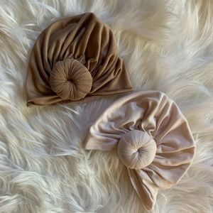 *SOLD* Bundle of 2 Knot Baby head wraps